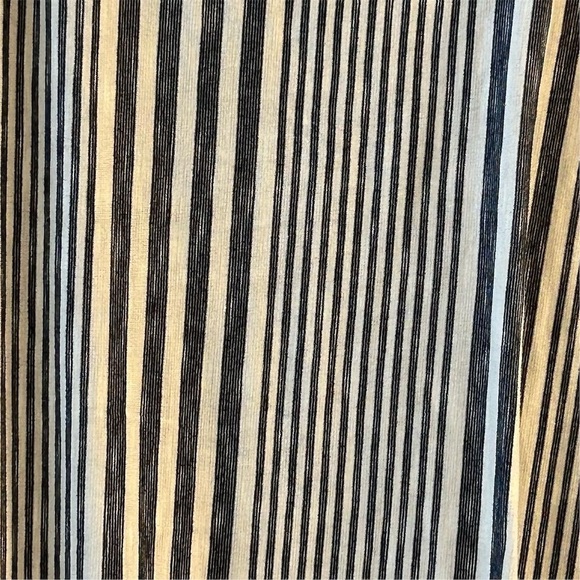 Max Studio Women's 3X Striped Knot Tie Blouse Multicolor Short Sleeve - Picture 5 of 9